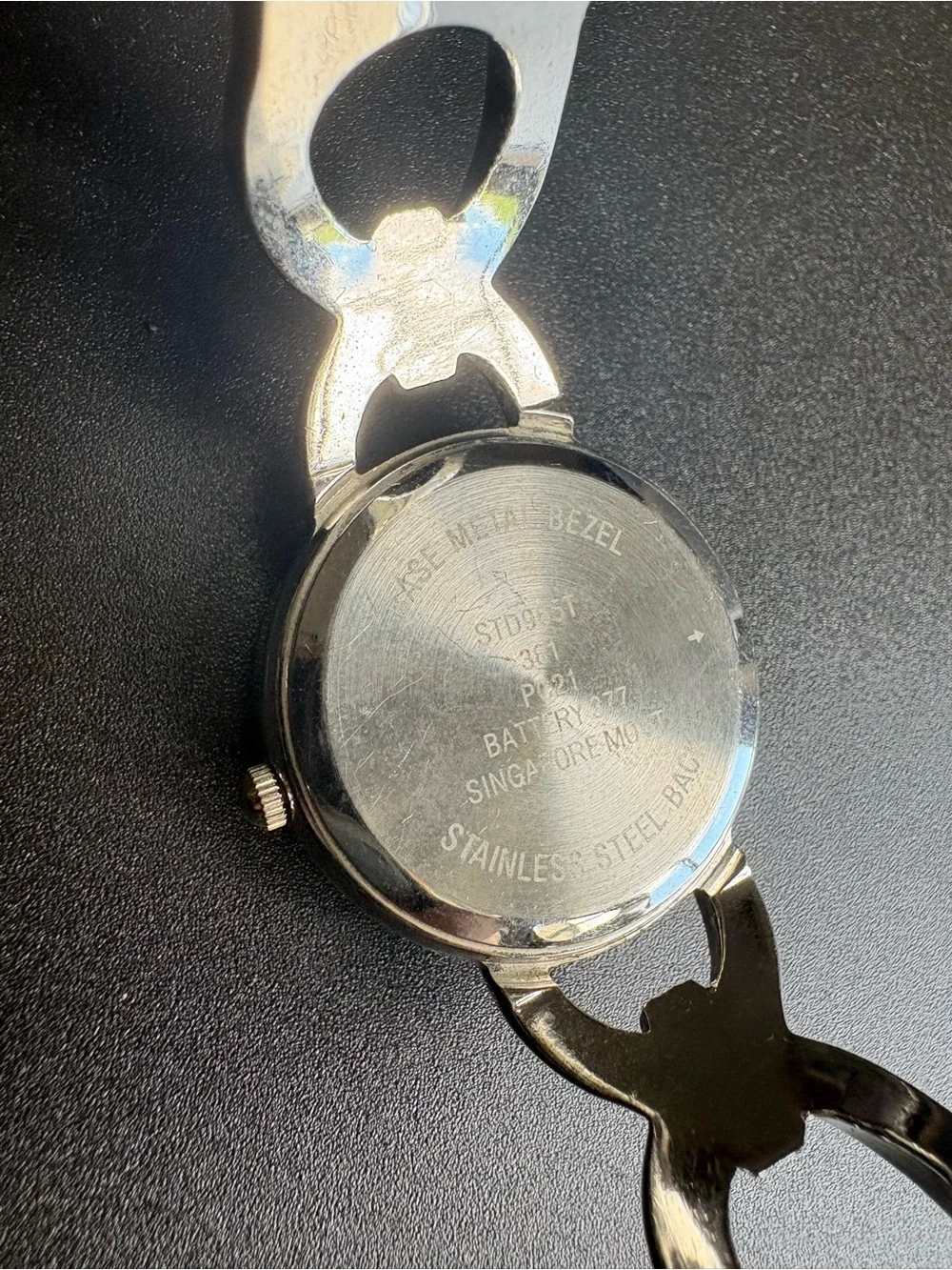 STUDIO Silver Women's Bracelet Watch - Silver measurements shown non running